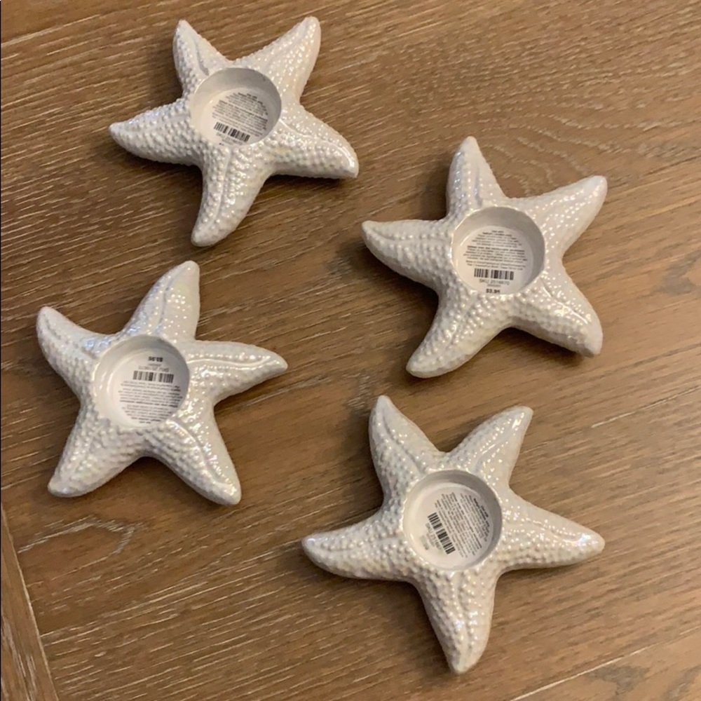 Starfish Tea Light Holders